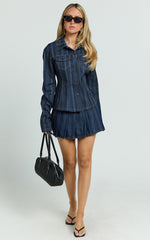 Lioness - Phoenxi Short in Dark Pinstripe