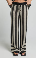 Seven Wonders -  Ziggy Pant in Black/Sand