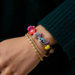 Disney Lilo & Stitch Friends Forever Charm Bracelet - Disney Stitch Charm Bracelet
